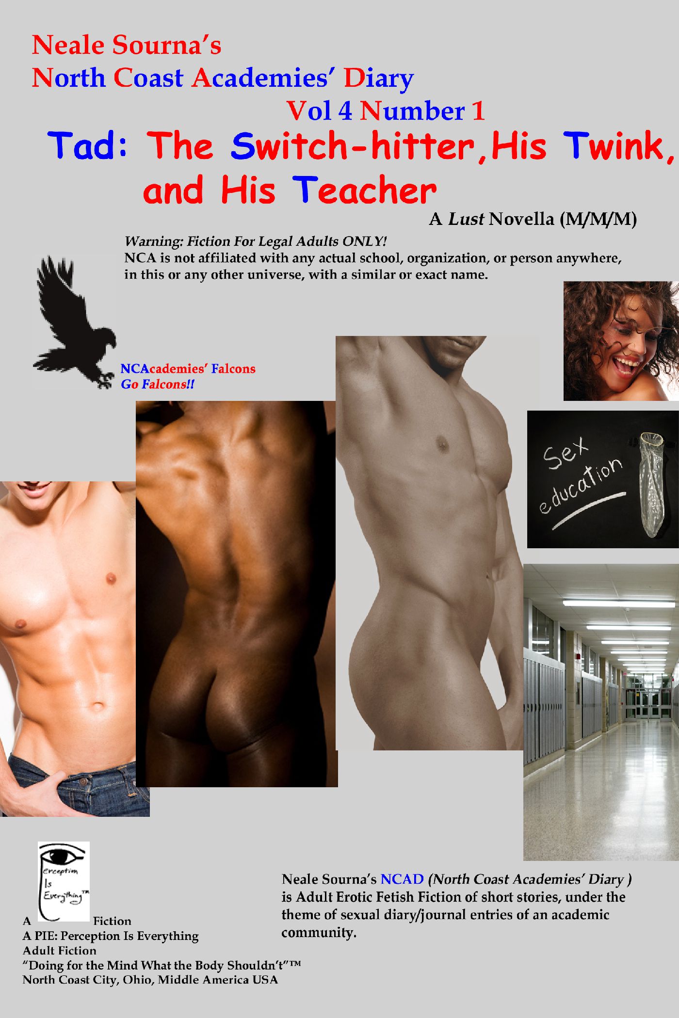 book cover Tad: The Switch-hitter, His Twink, and His Teacher by Neale Sourna